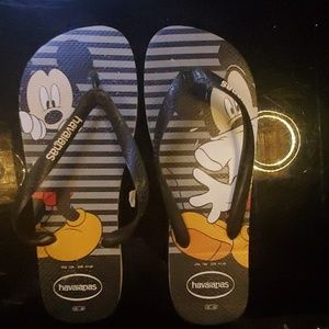 Havaianas Mickey Flip Flops Mens Size 13